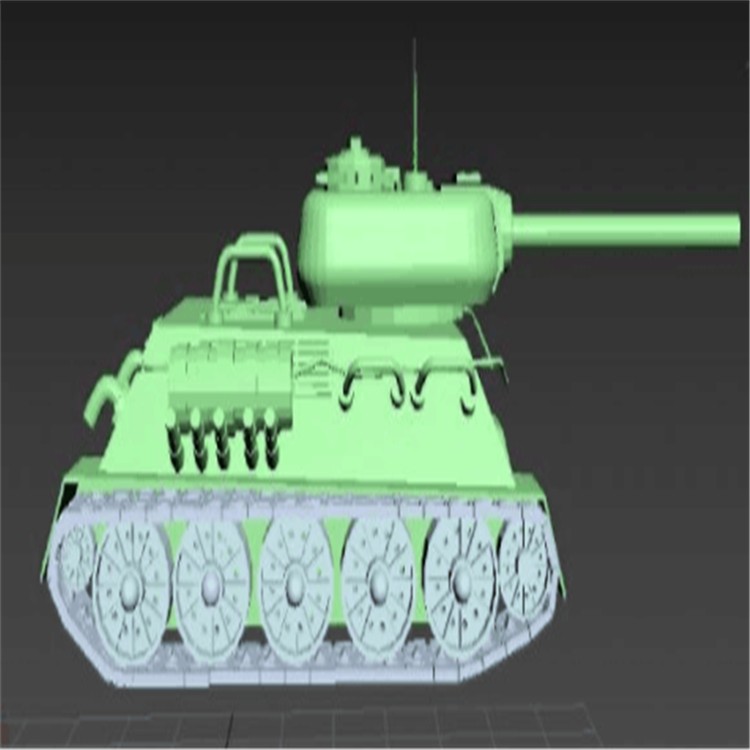 四平充气军用坦克模型